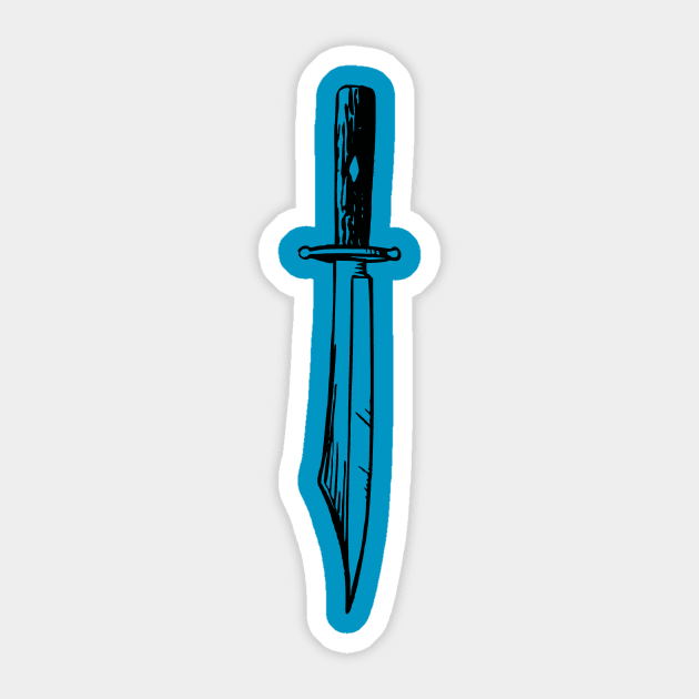 My knife Sticker by your best store